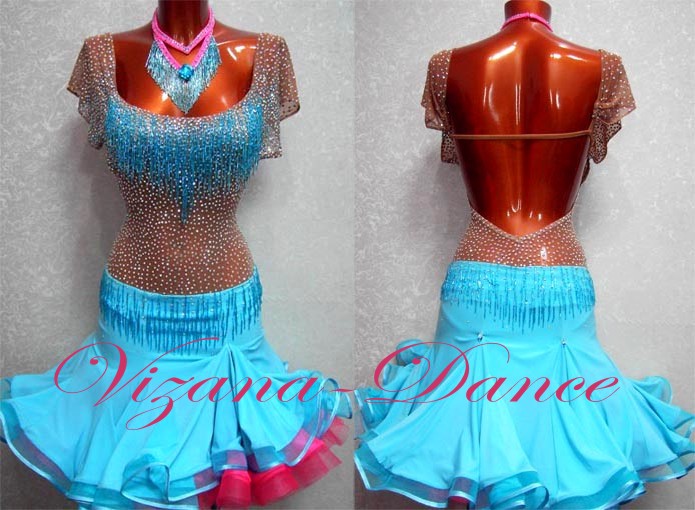 Платье латина Юн-2 Прокат-550 грн.
